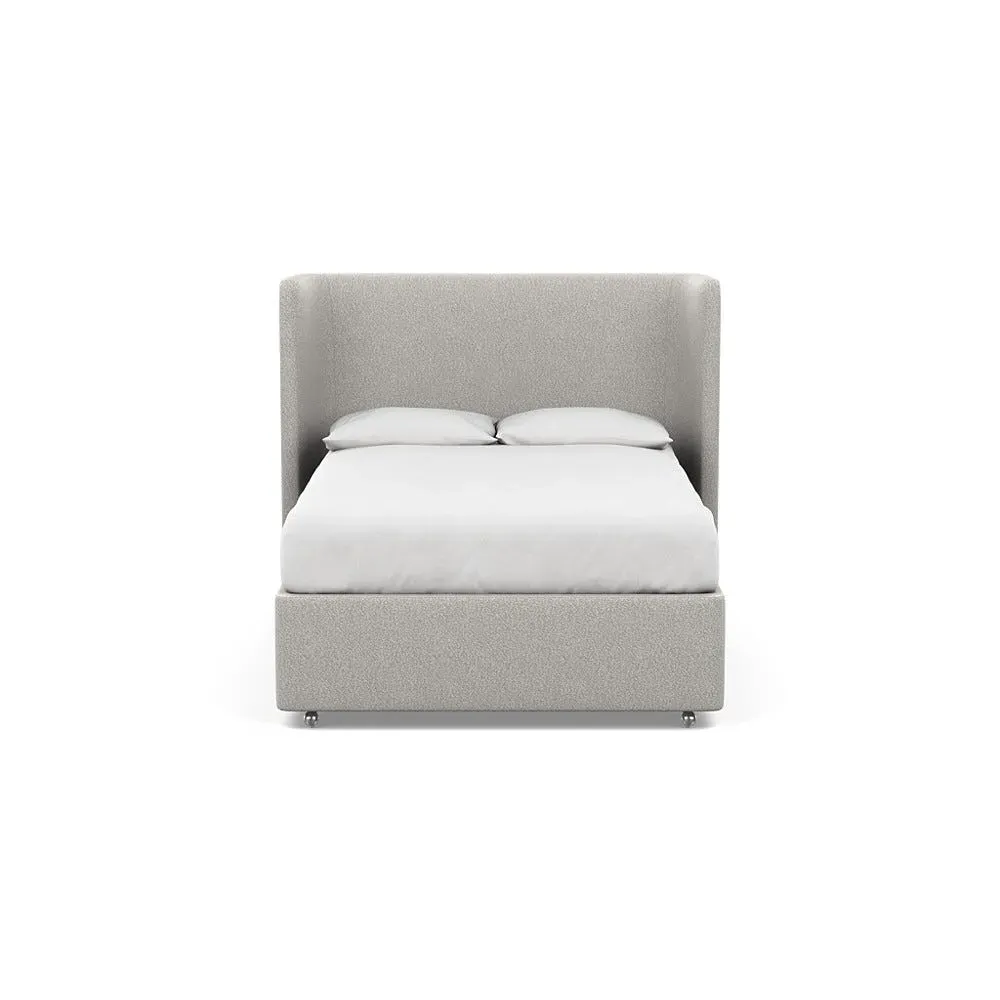 Double Headboard - Natural, Chunky Boucle