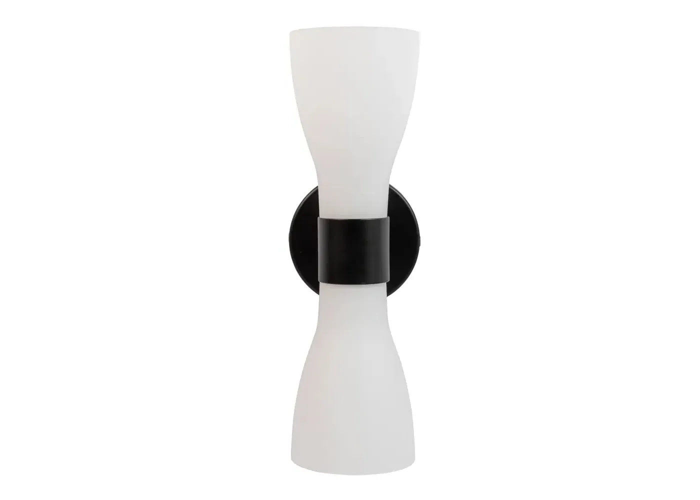 Double Wall Light - Black, Metal image