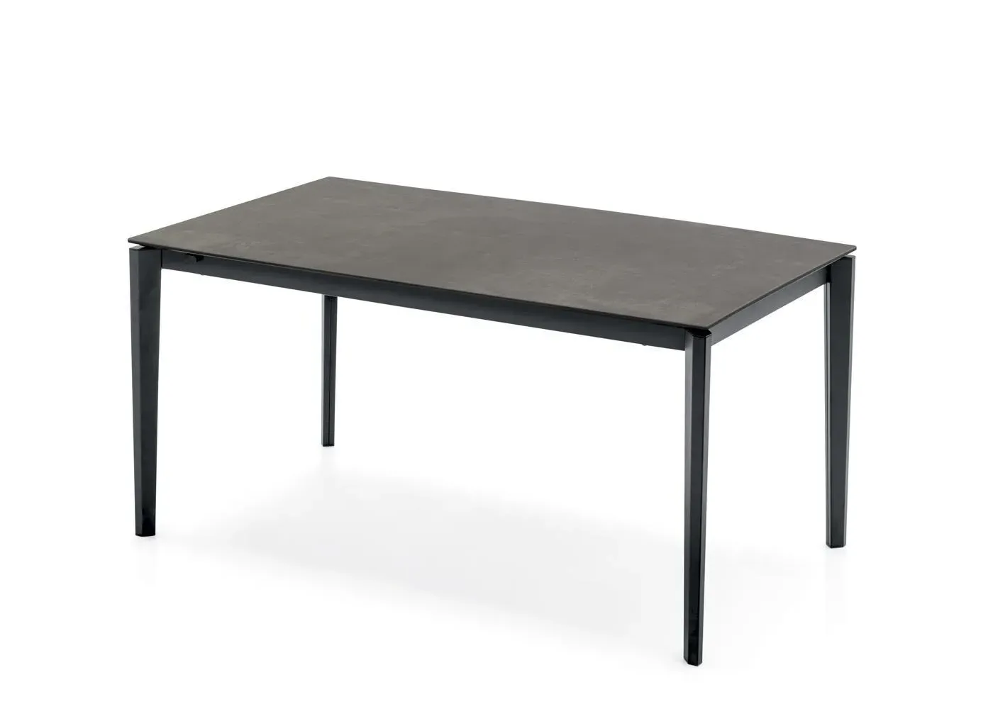 Extending Dining Table - Lead Grey, Ceramic image
