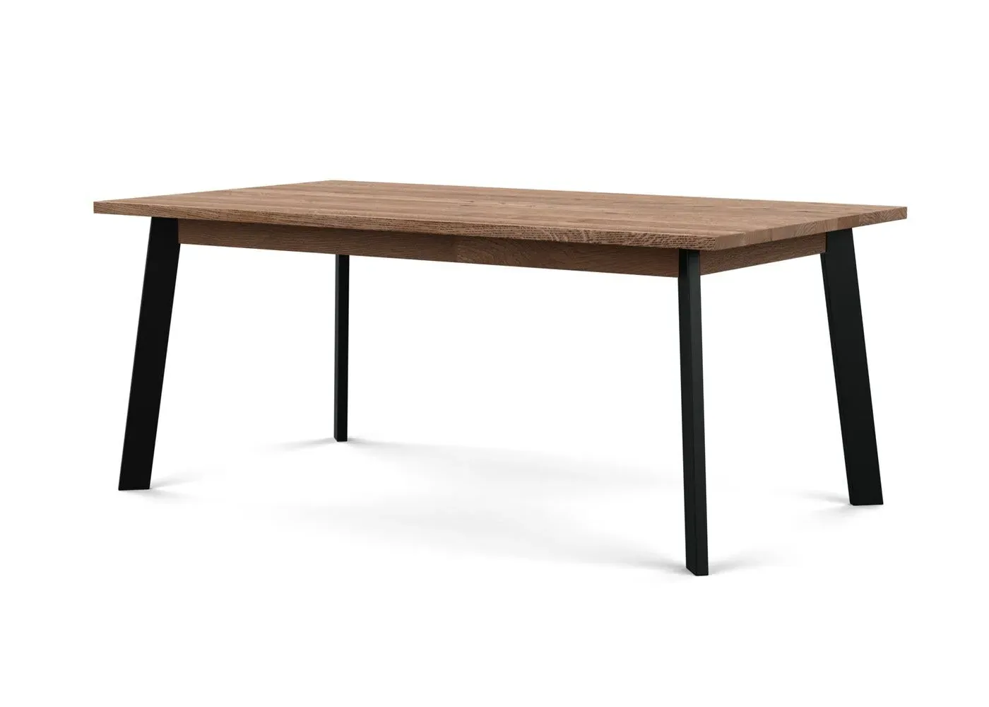 Extending Dining Table - Oak, Solid Wood