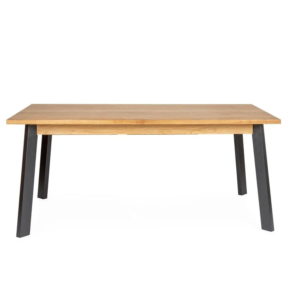 Extending Dining Table - Walnut, Solid Wood
