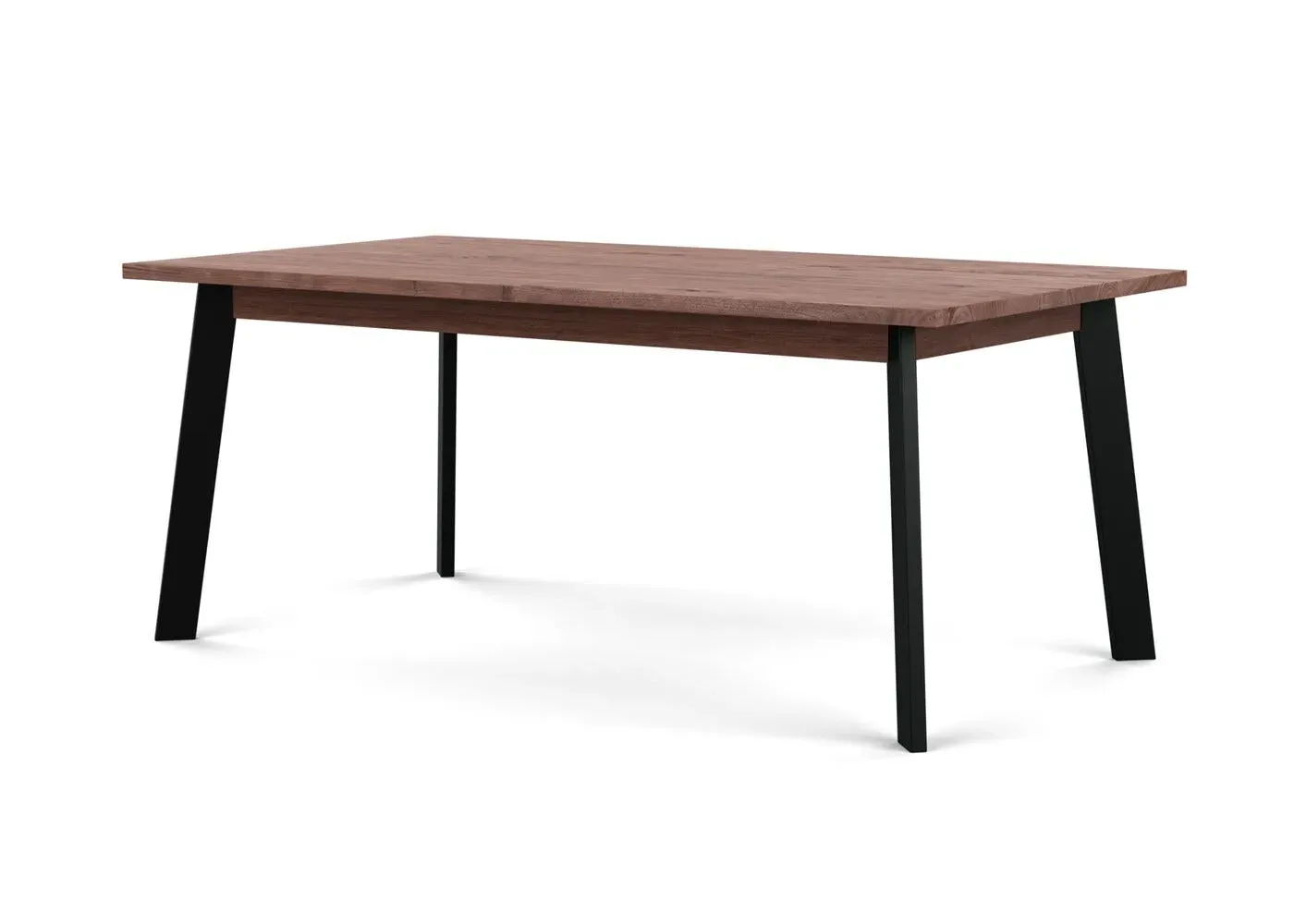 Extending Dining Table - Walnut, Solid Wood