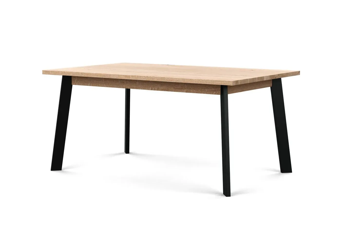 Extending Dining Table - White Oak, Solid Wood