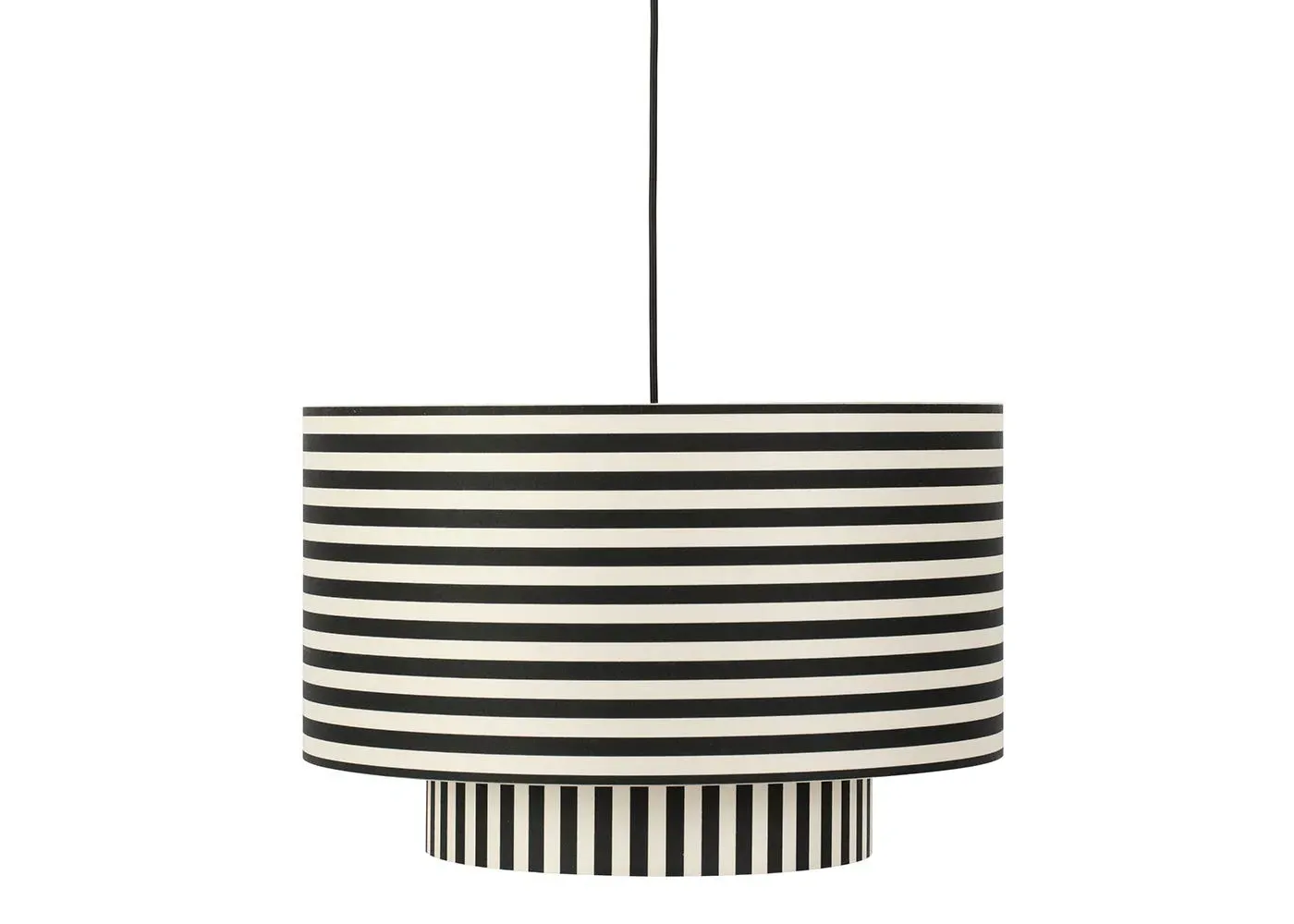 Fabric Pendant Light - Black, Fabric image