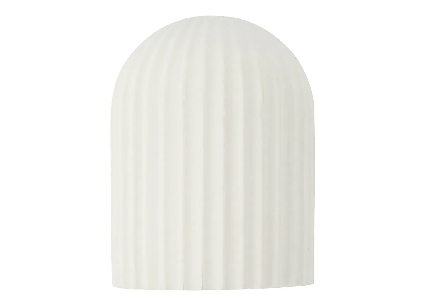 Fluted Wall Light Cone - Plaster image