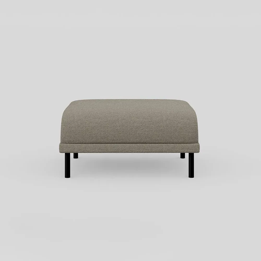 Footstool - Grey, Broadweave