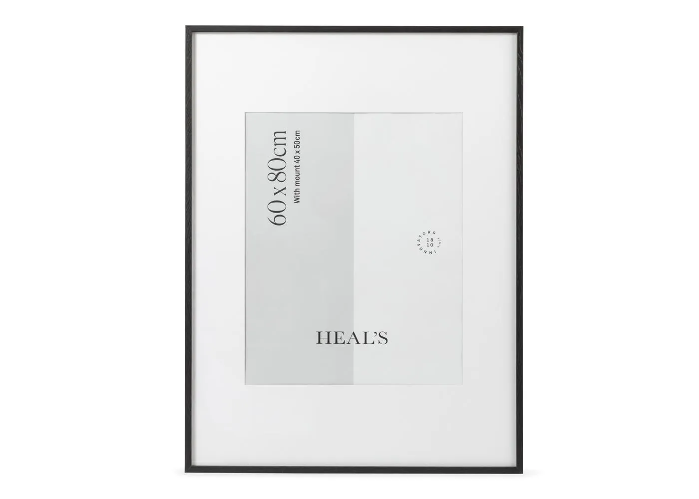 Gallery Picture Frame with Mount - Black image