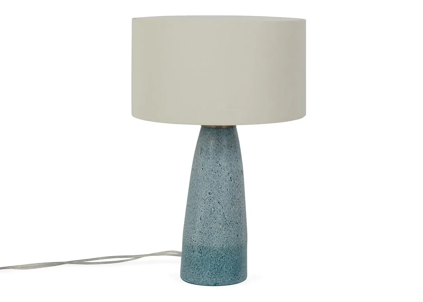 Glass Table Lamp - Blue