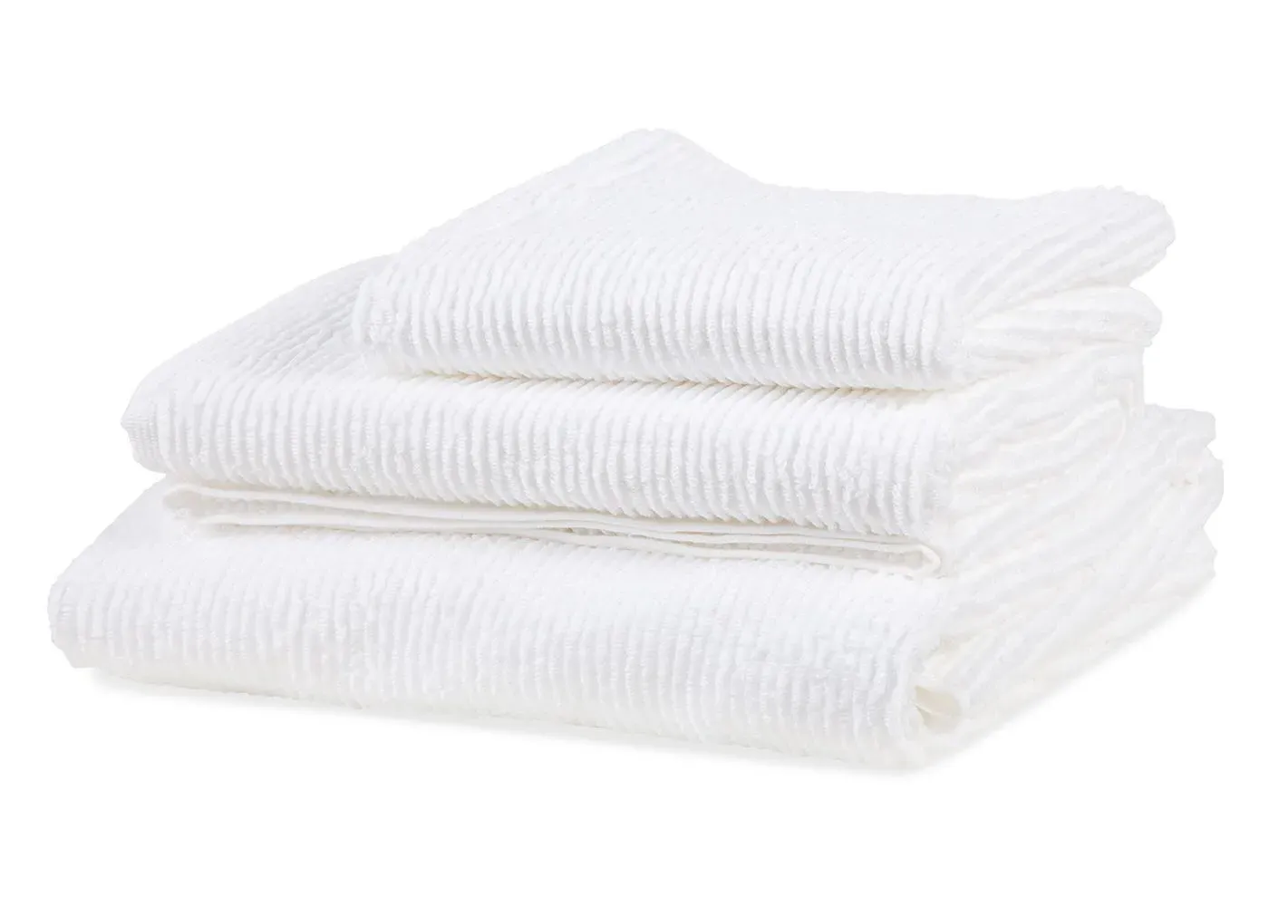 Hand Towel Organic Cotton - White image