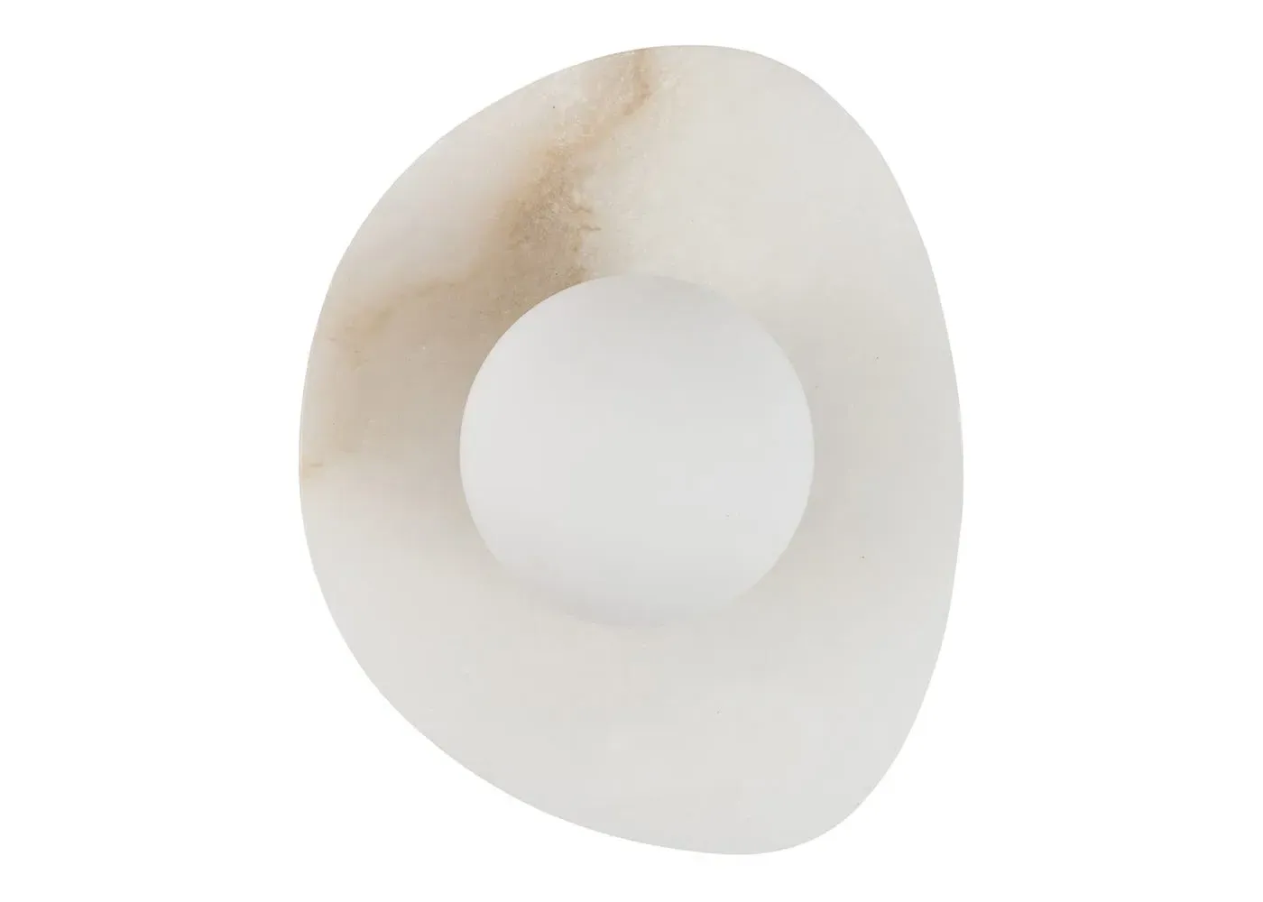 IP44 Wall Light - White, Alabaster