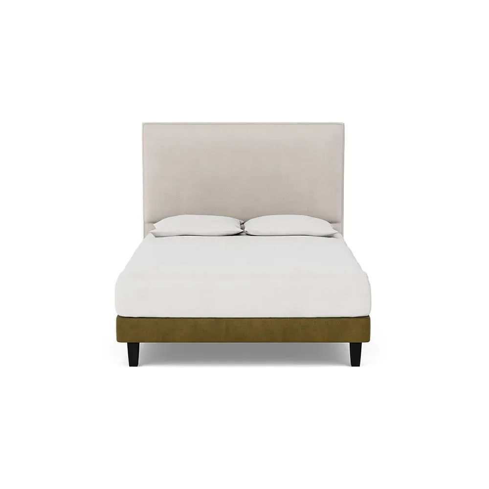 King Divan Base with Sprung Support - Green