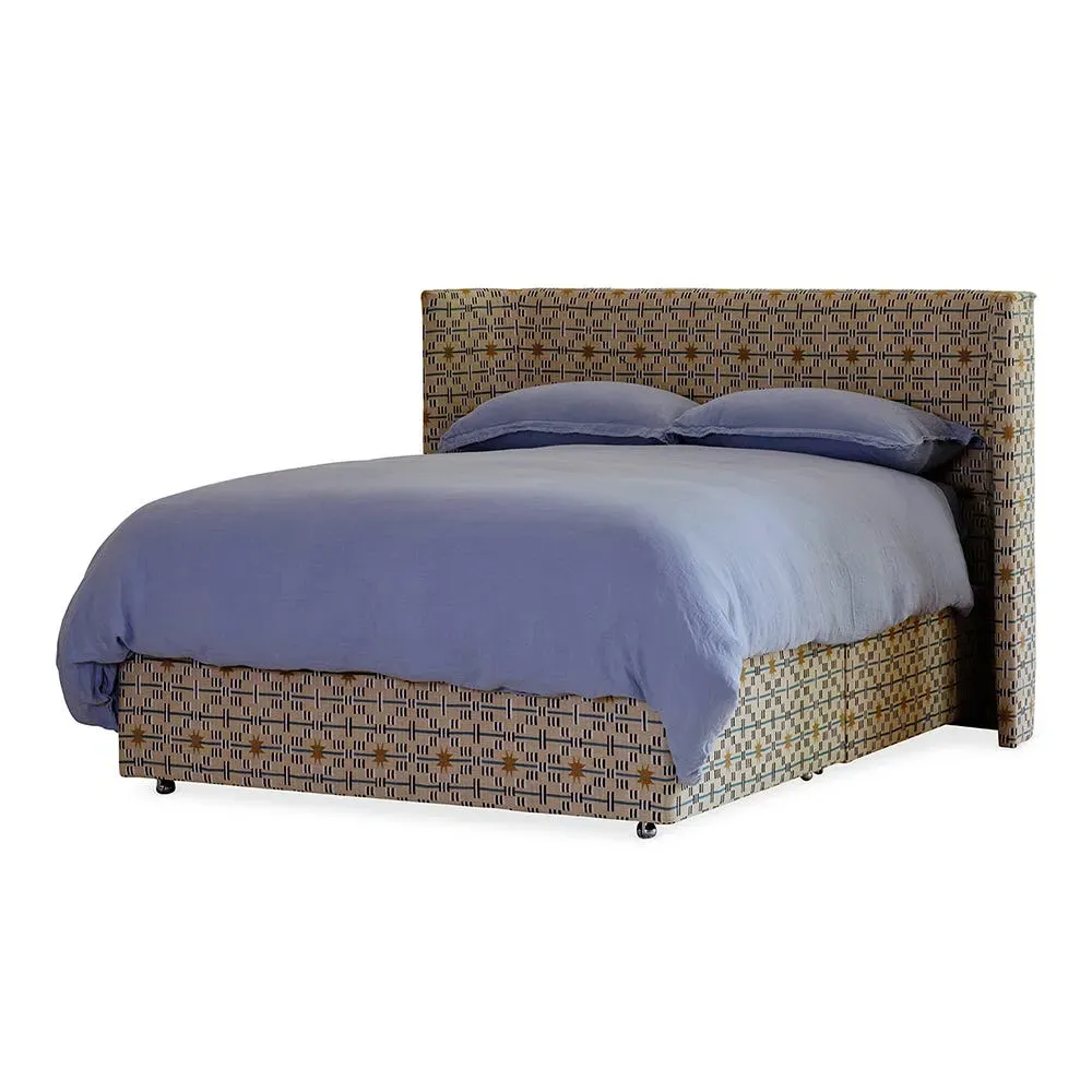 King Divan Bed - Walnut
