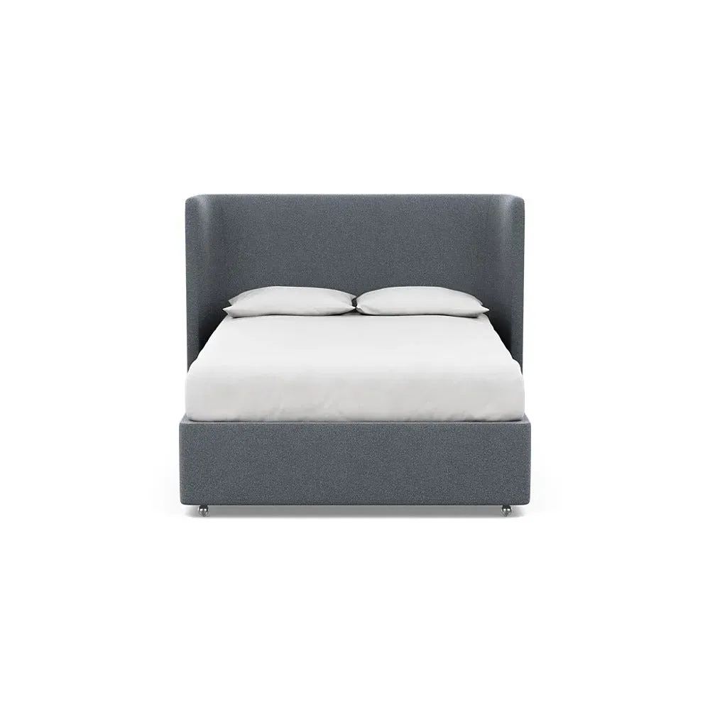 King Headboard - Grey, Boucle