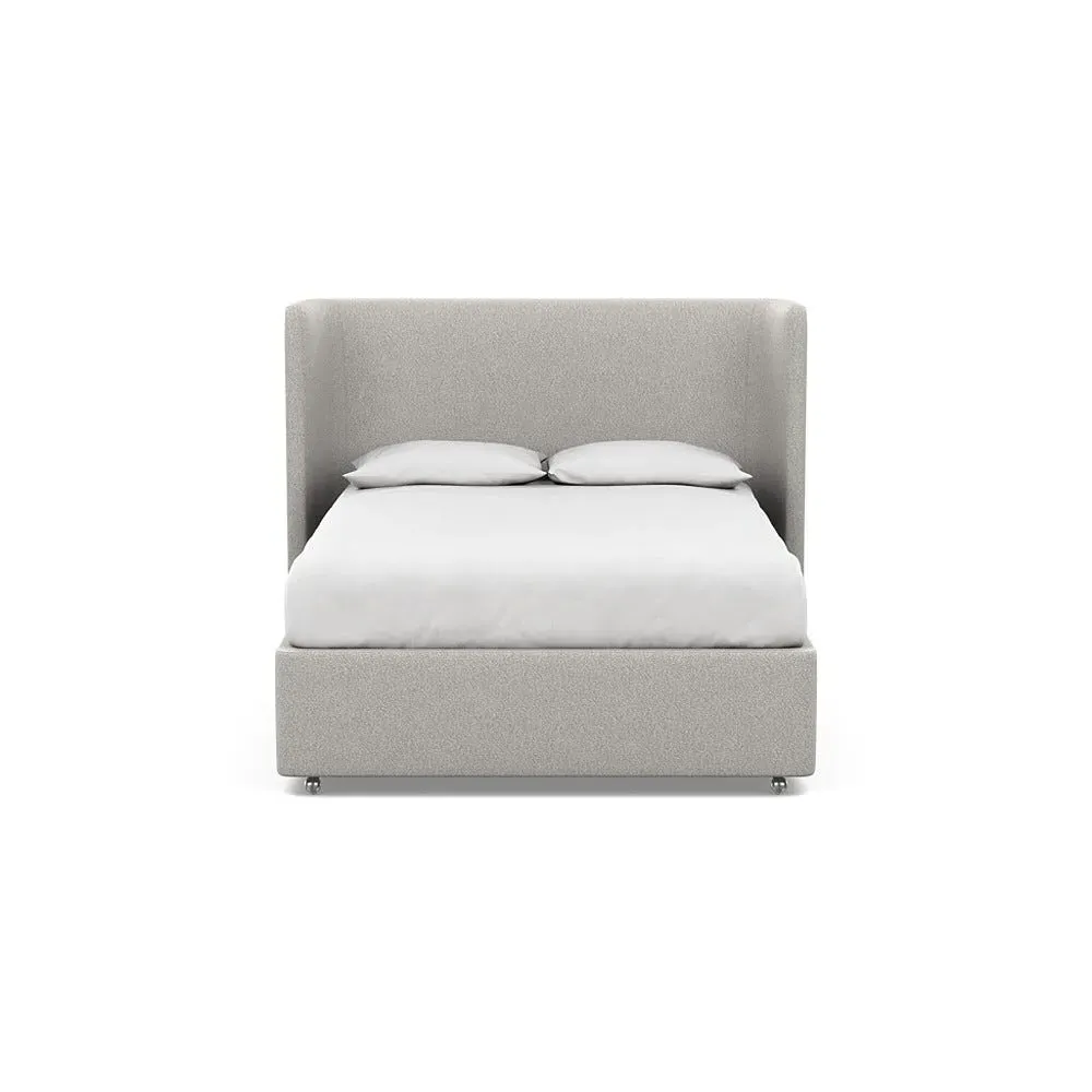King Headboard - Natural, Chunky Boucle