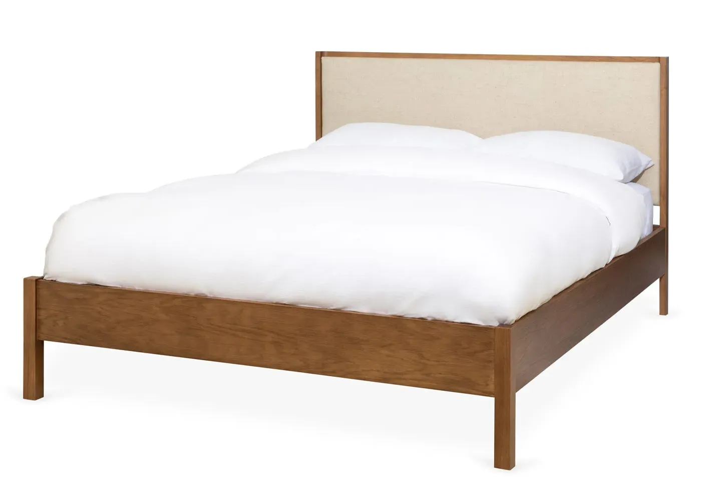 King Size Bed Frame - Cream image