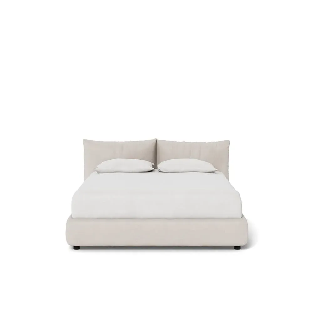 King Size Pillow Bed - Cream, Cotton