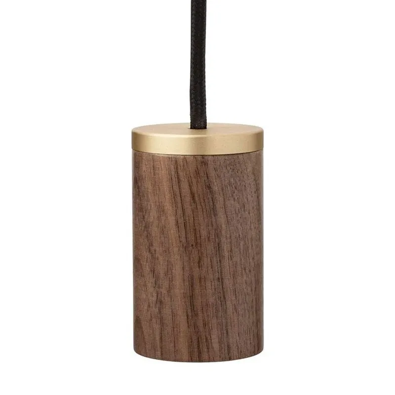 Knuckle Pendant Light - Brown, Walnut