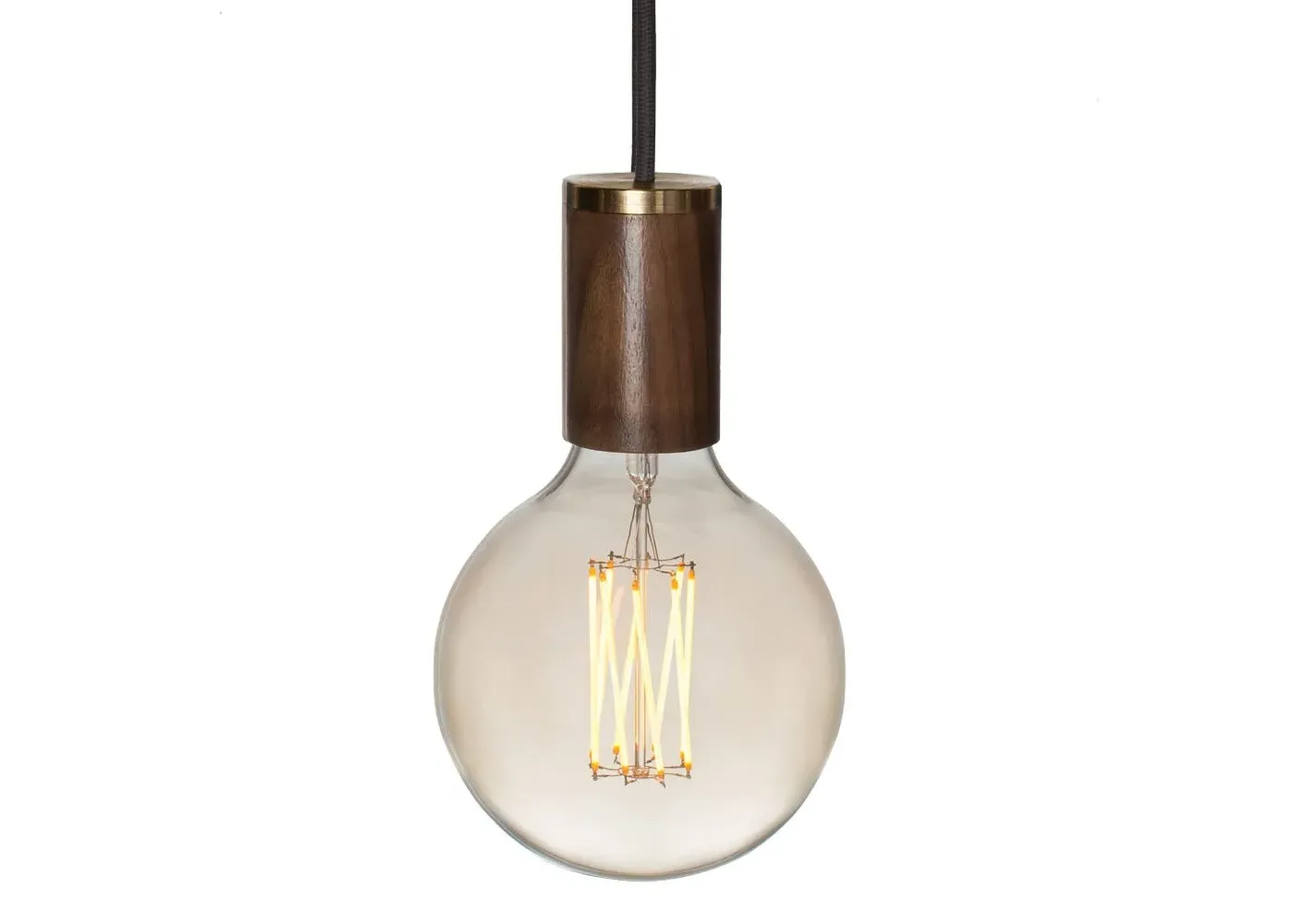 Knuckle Pendant Light - Brown, Walnut image