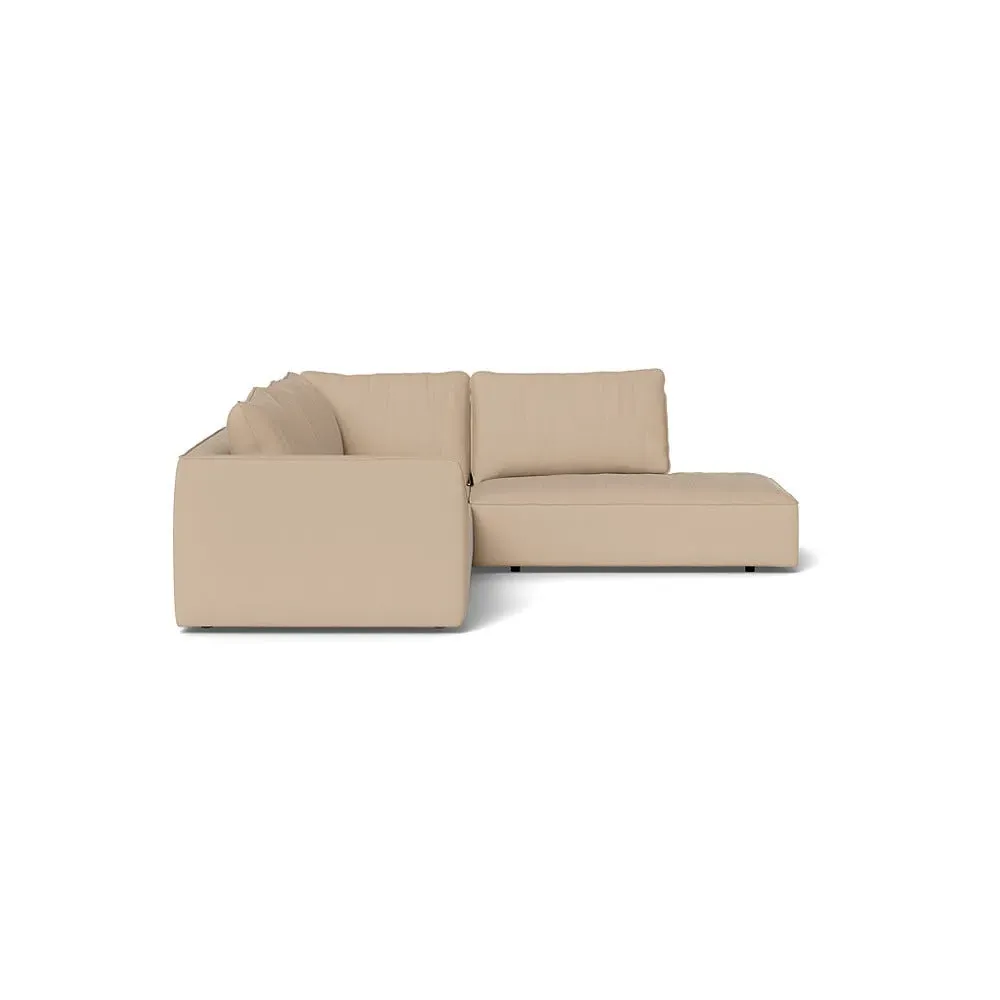 L-Shaped Corner Sofa - Natural, Linen-Cotton