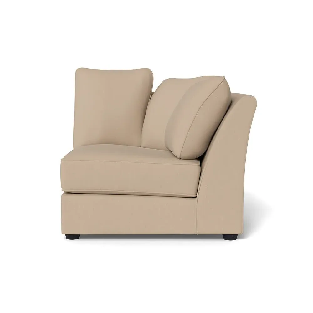 L-Shaped Corner Unit Left Hand - Bamboo, Cotton