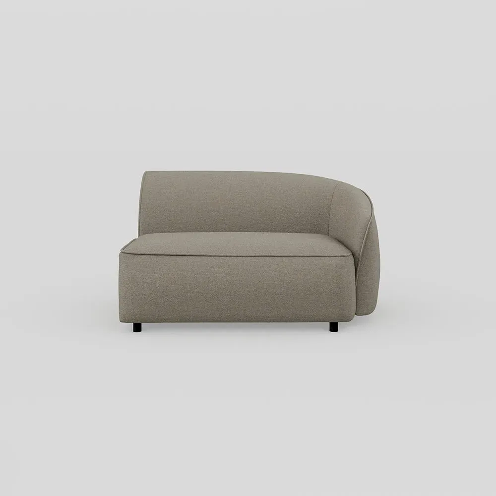 Large Corner Module LHF - Grey, Broadweave