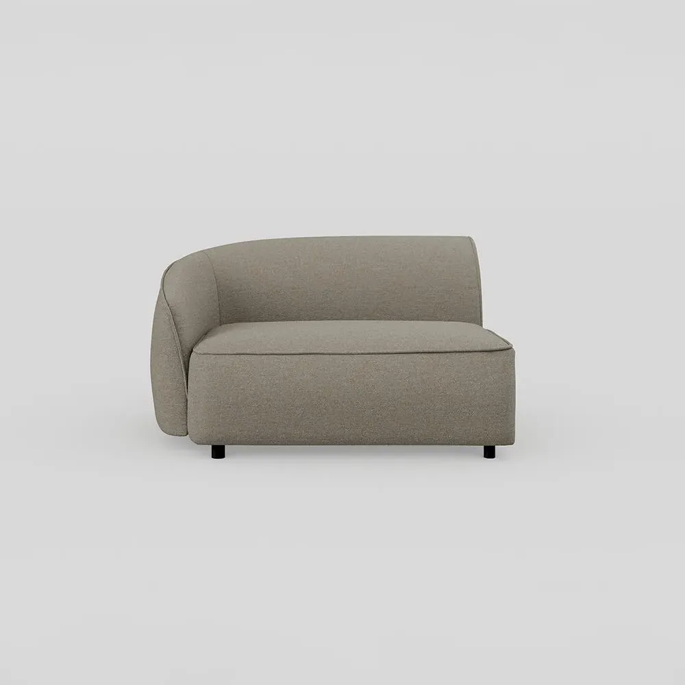 Large Corner Module RHF - Grey, Broadweave