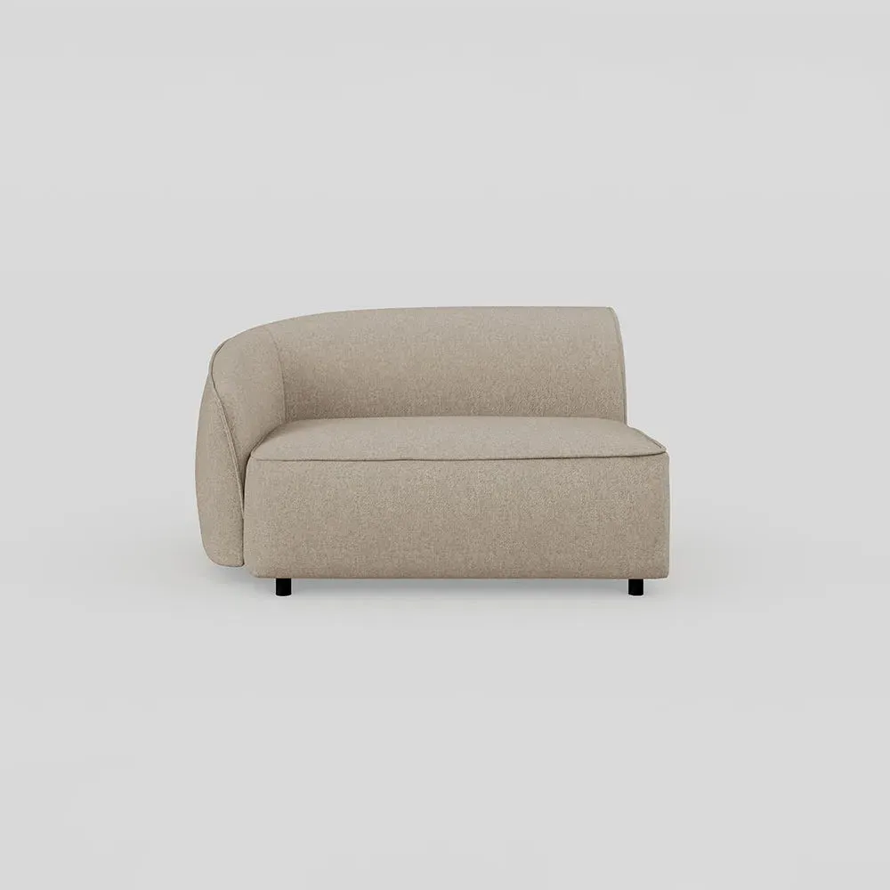 Large Corner Module RHF - Natural, Broadweave