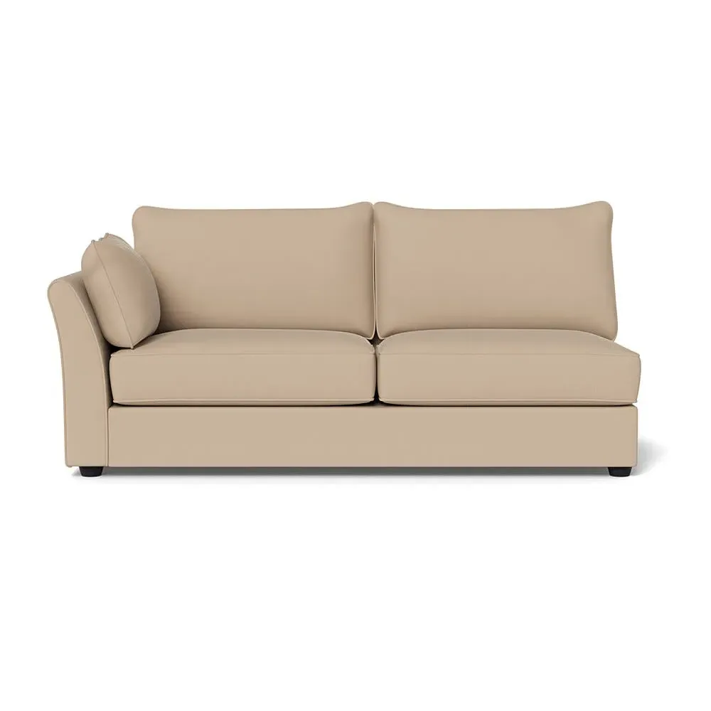 Large Corner Sofa RHF - Bamboo, Linen-Cotton