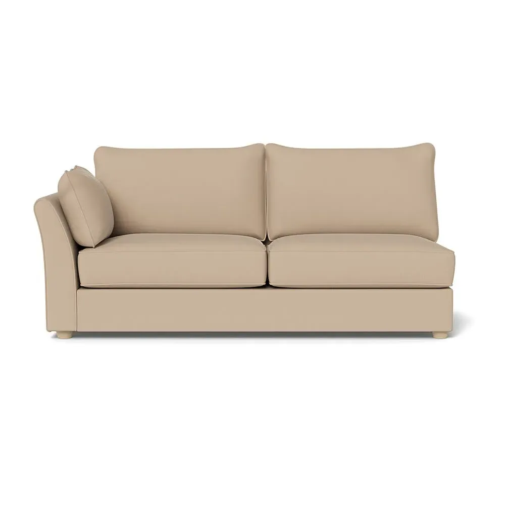Large Corner Sofa RHF - Bamboo, Linen-Cotton