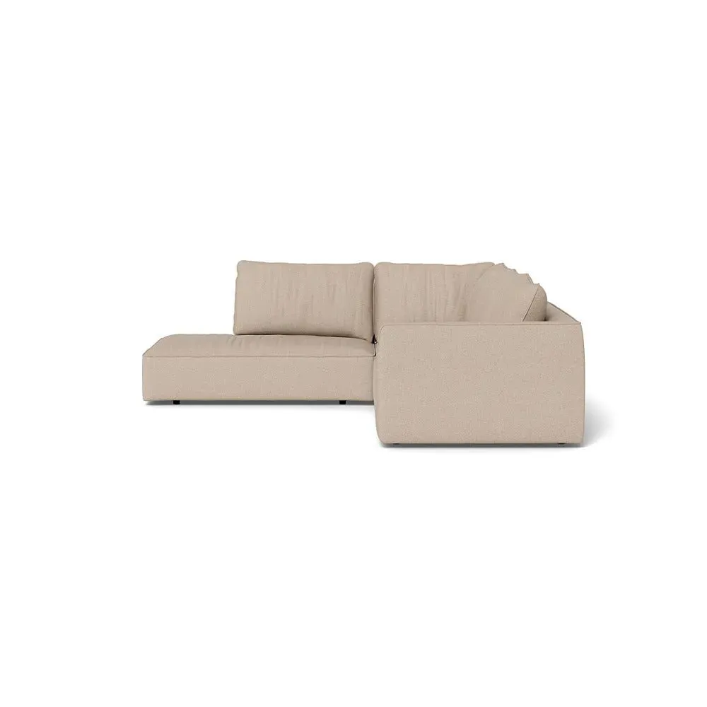 Large Corner Sofa RHF - Natural, Boucle Tweed