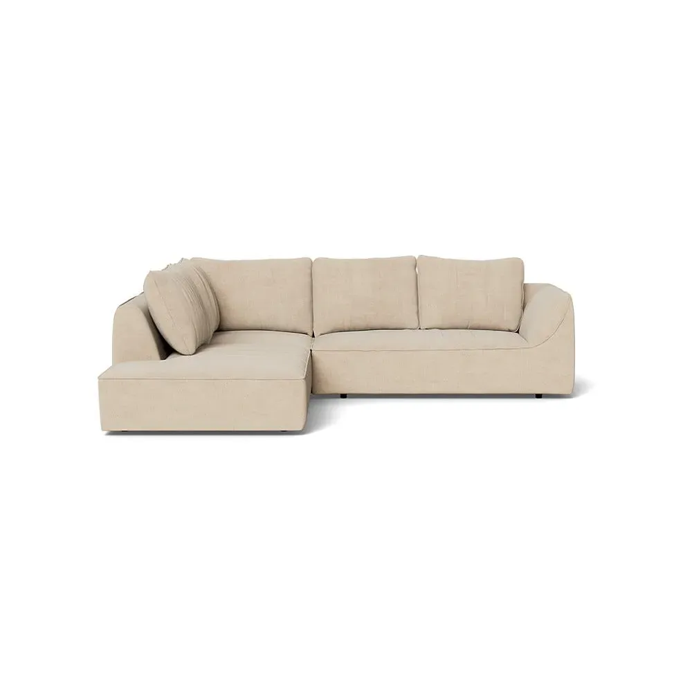 Large Corner Sofa RHF - Natural, Cotton