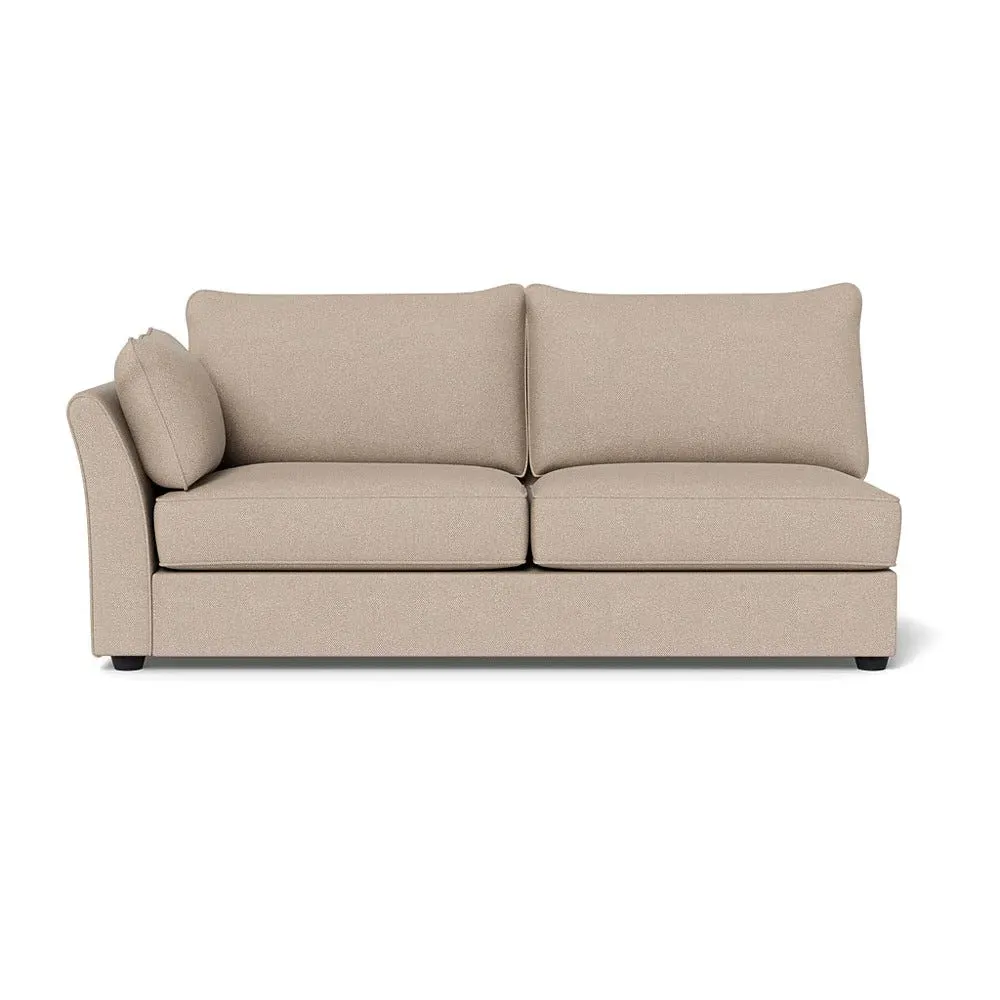 Large Corner Sofa RHF - Pearl, Boucle Tweed