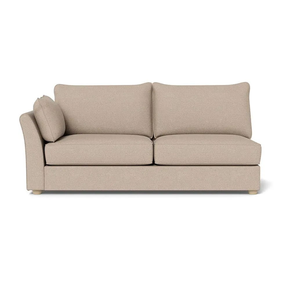 Large Corner Sofa RHF - Pearl, Boucle Tweed