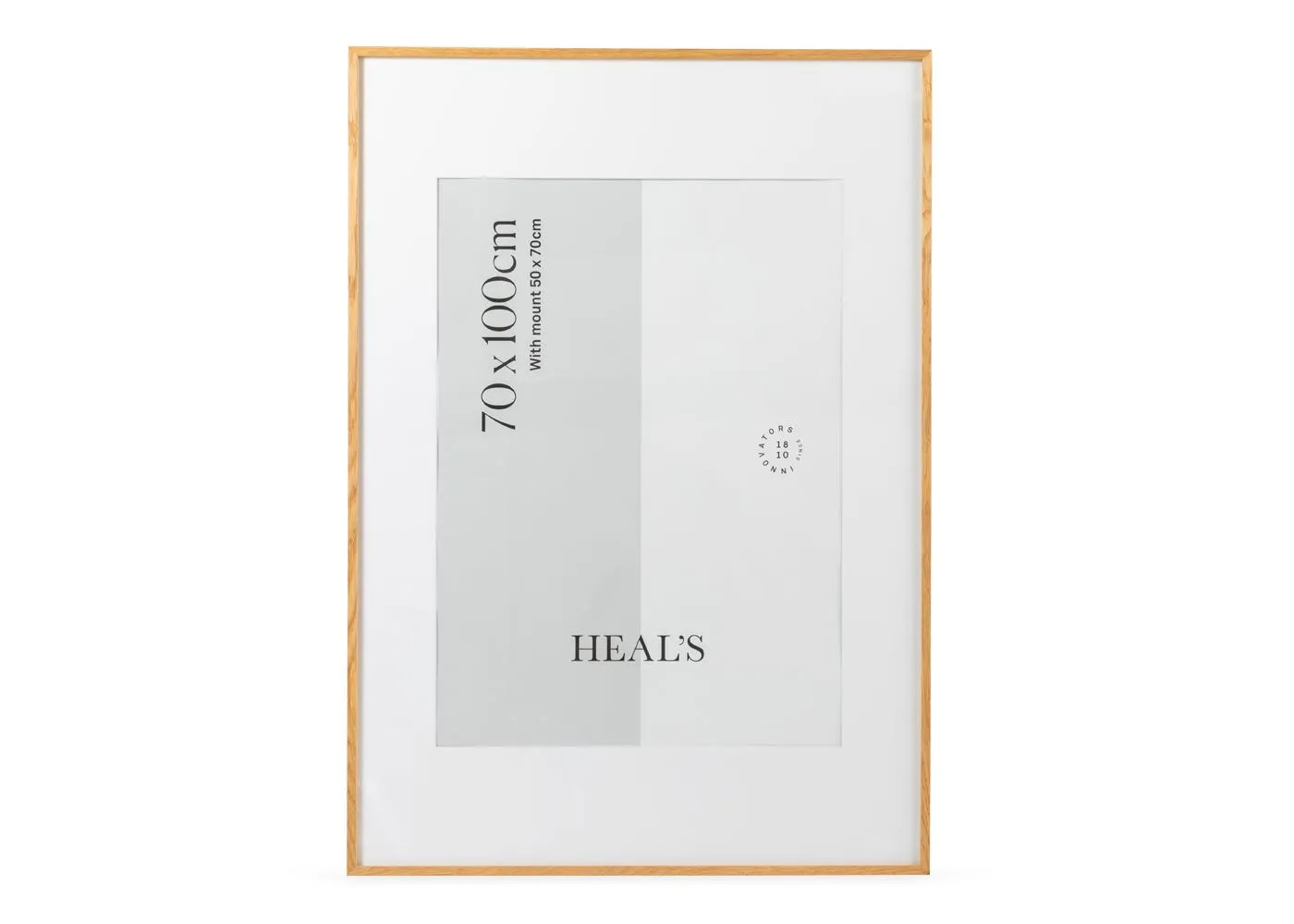 Large Gallery Frame - Light Wood, Oak