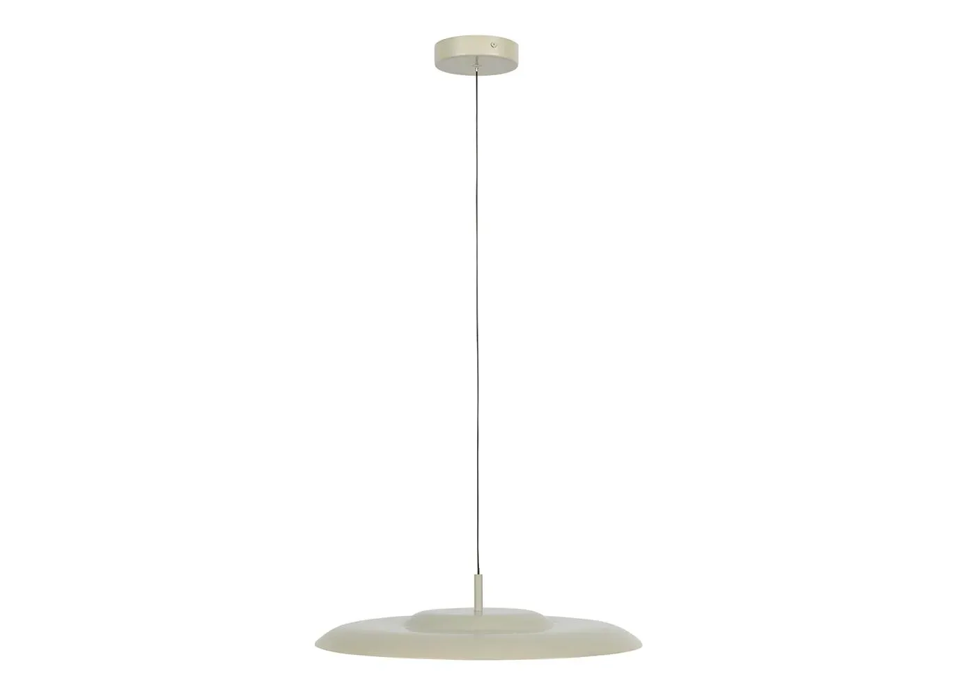 Large LED Pendant Light - Natural, Metal