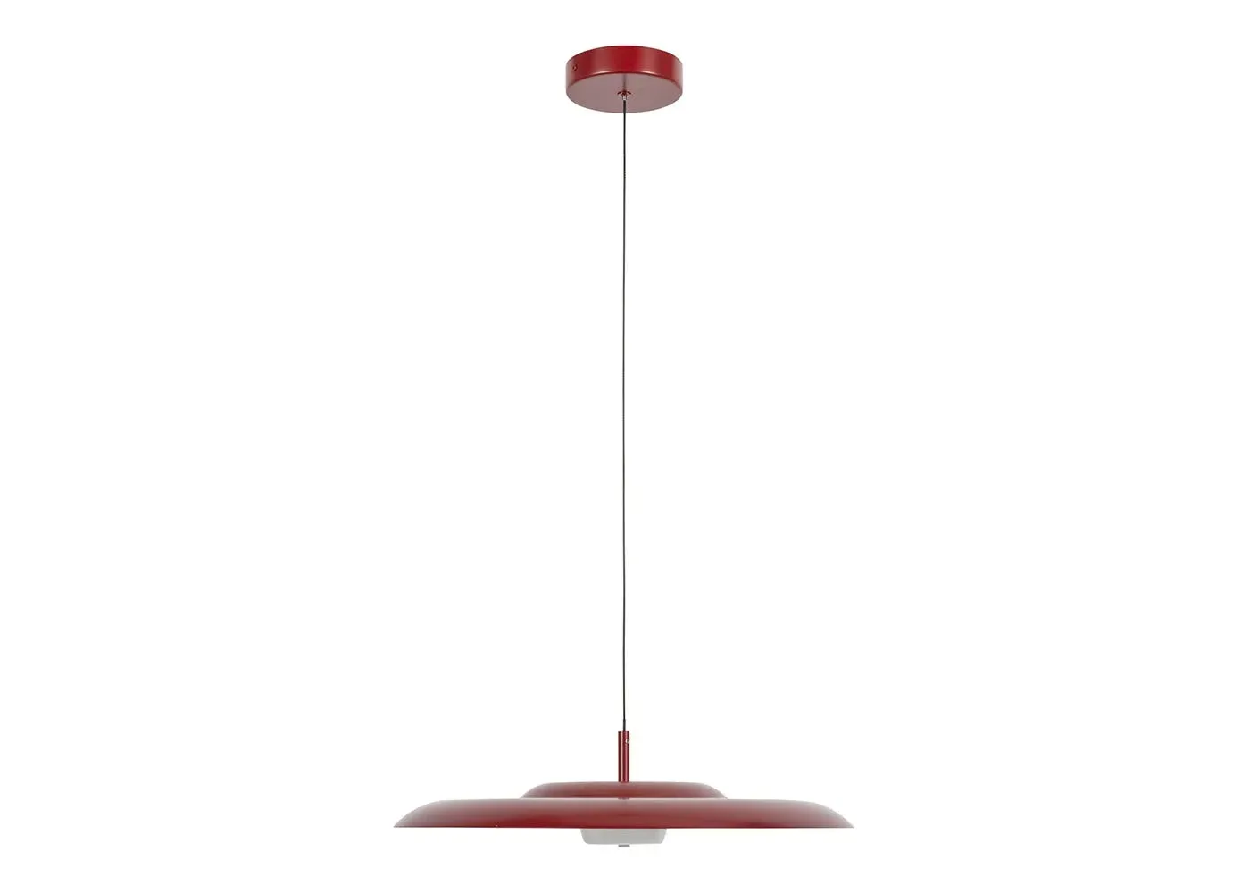 Large LED Pendant Light - Ruby, Metal