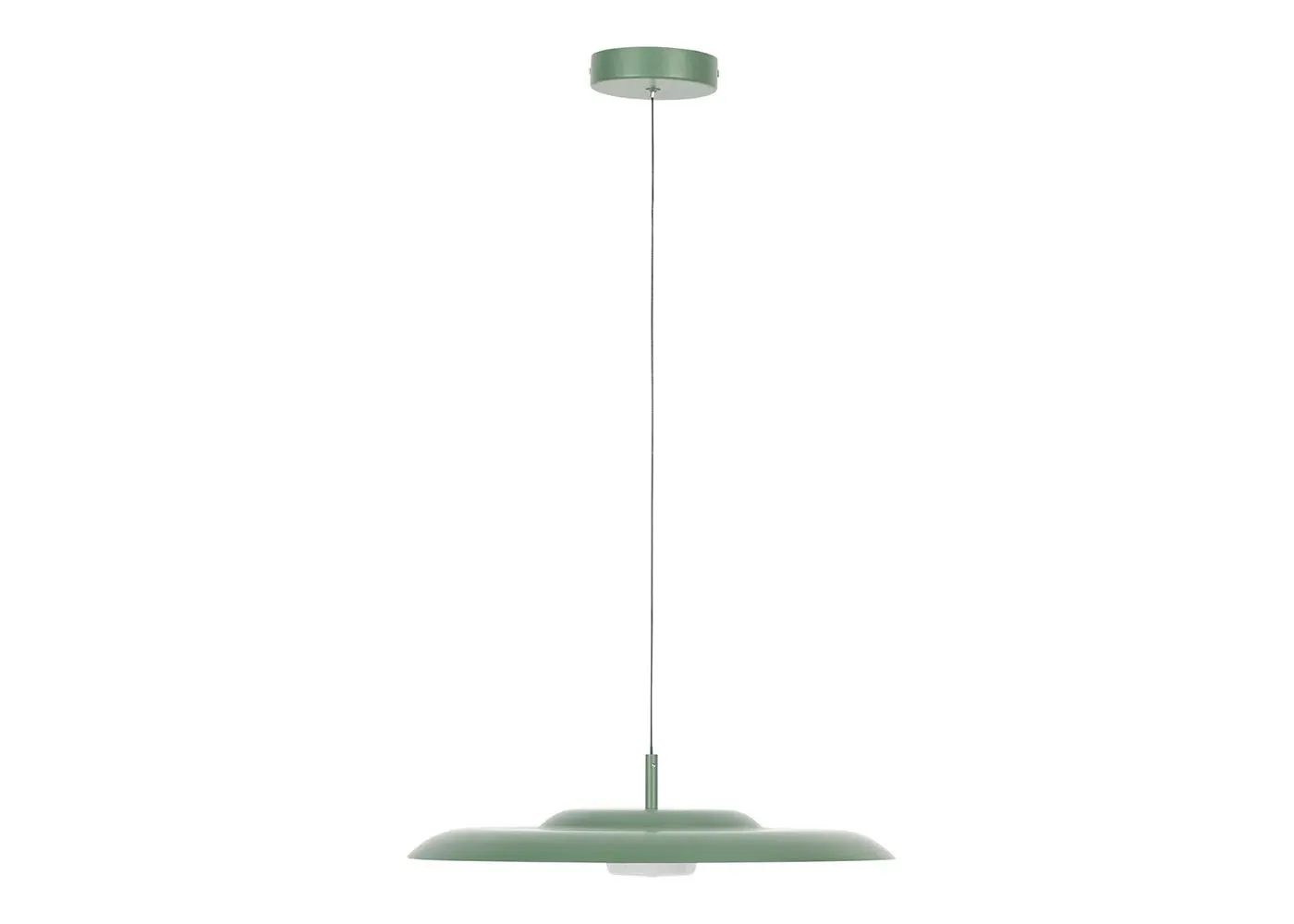 Large LED Pendant Light - Sage, Metal