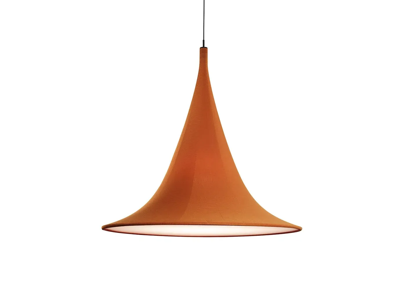 Large Pendant Light - Orange image