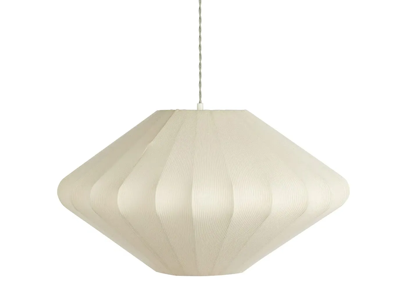 Large Pendant Light - White