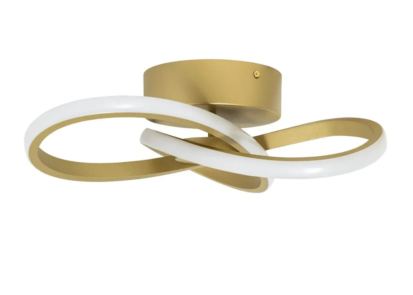 LED Flush Surface Light - Gold, Metal image