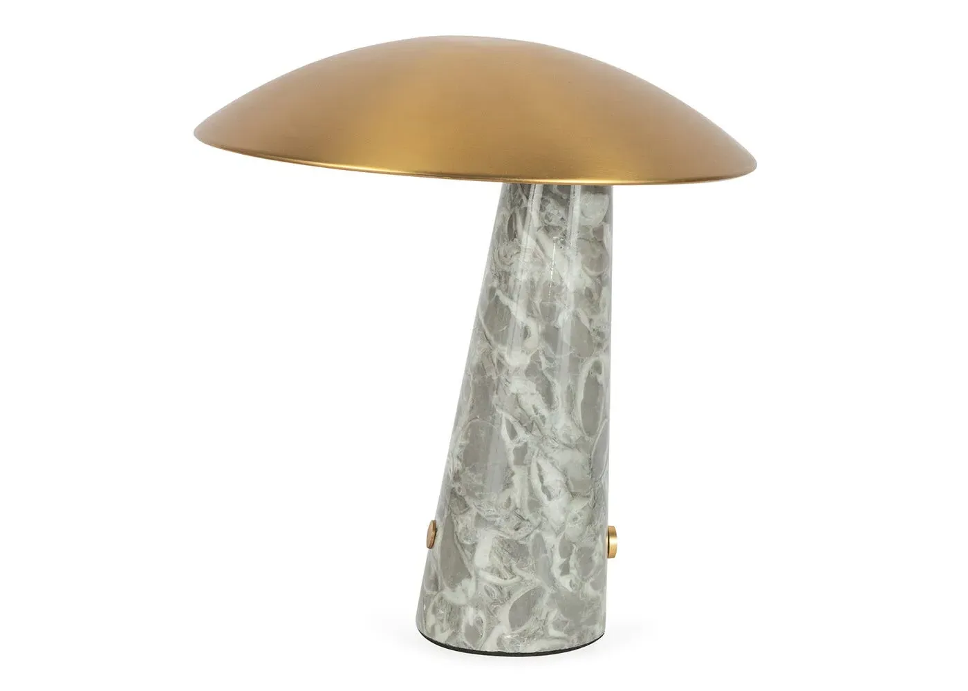 LED Portable Table Lamp - Grey, Marble image