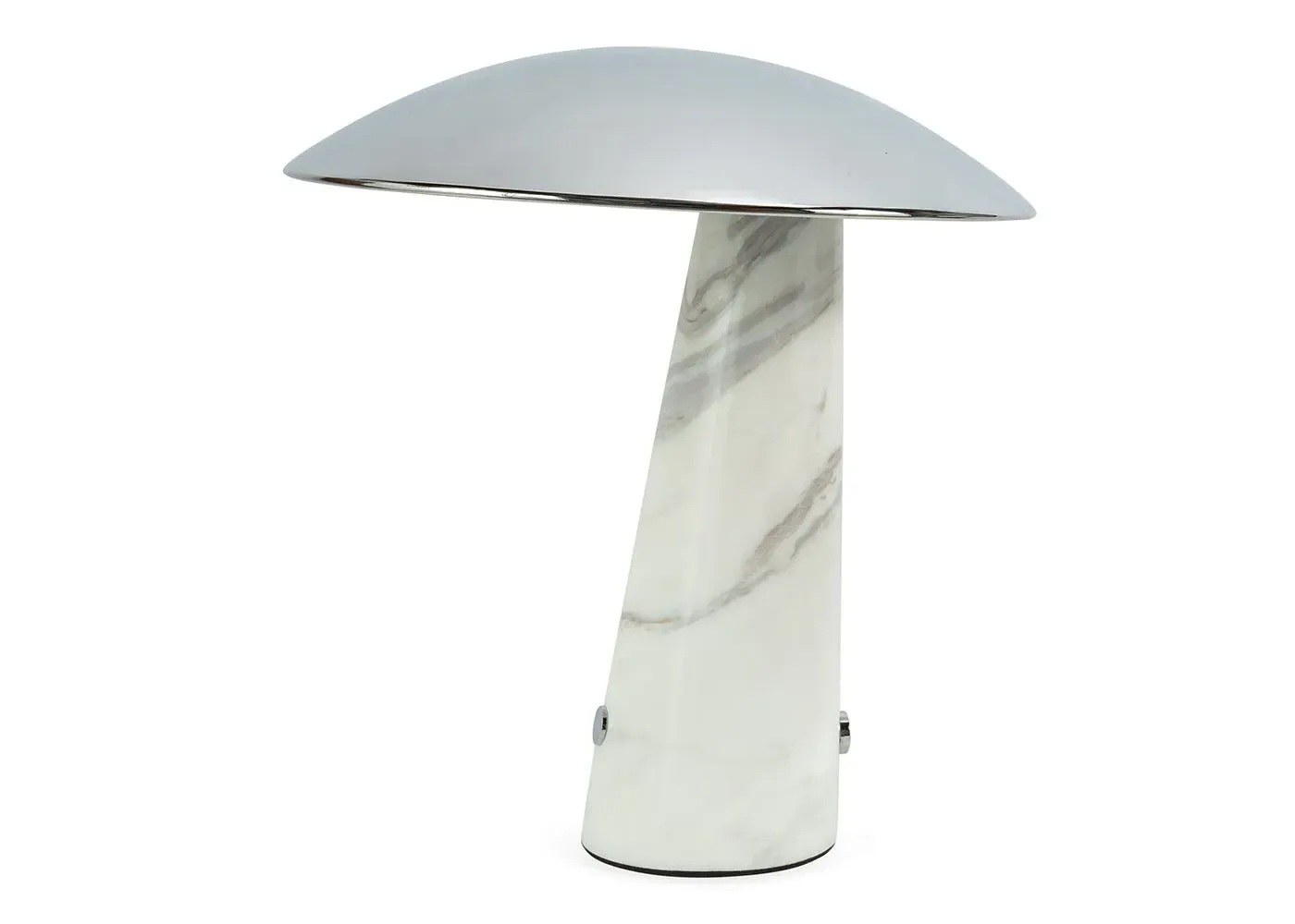 LED Portable Table Lamp - White, Marble