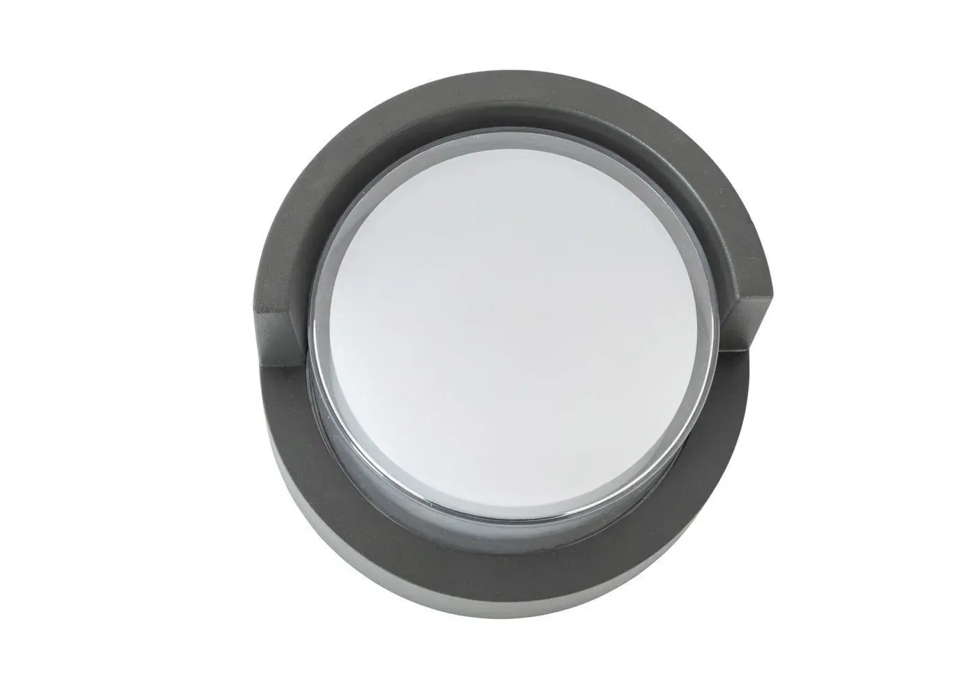 LED Wall Light Shaded Top - Dark Grey