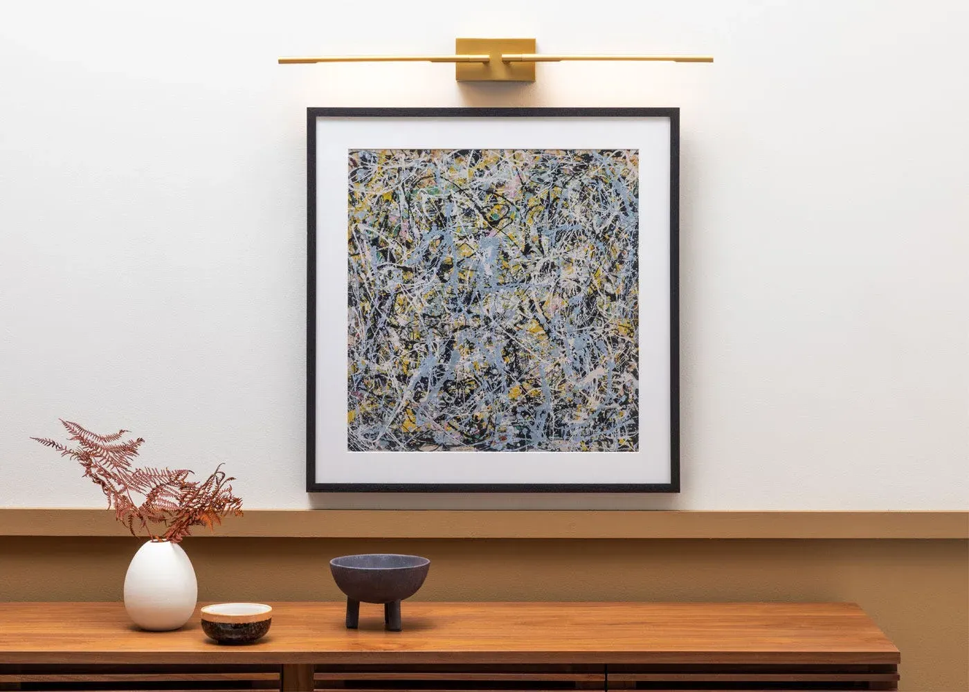 LED Wall Light with Adjustable Tubes - Gold