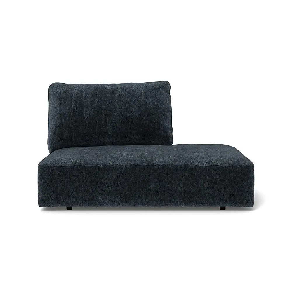 LHF Open End Unit - Blue, Boucle Velvet