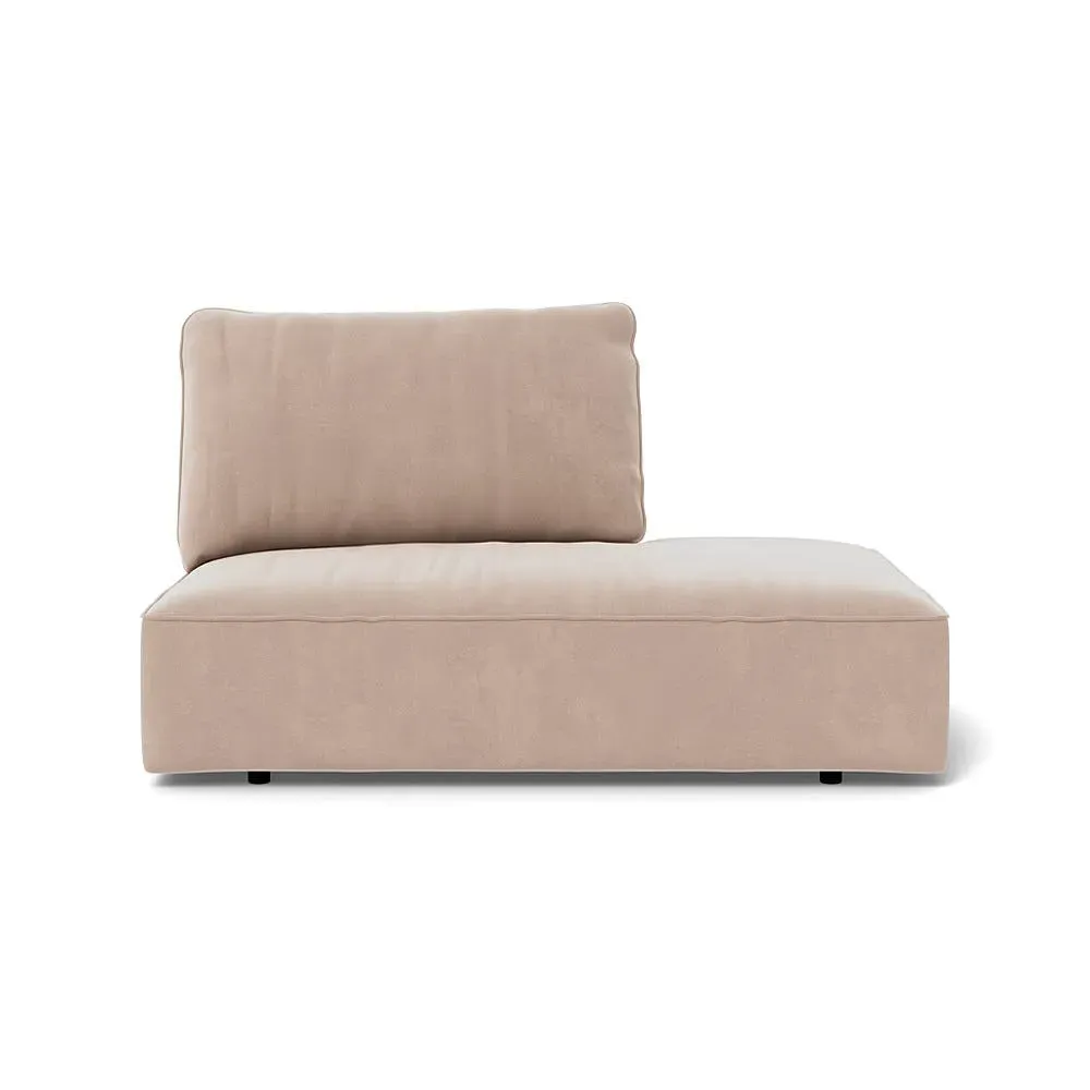 LHF Open End Unit - Natural, Smart Velvet