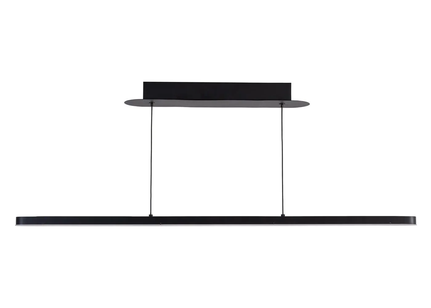 Linear LED Pendant Light - Black image