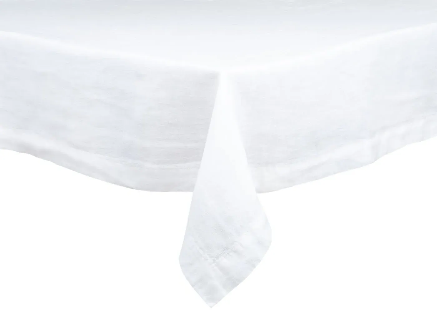Linen Tablecloth - Cream White, Linen image