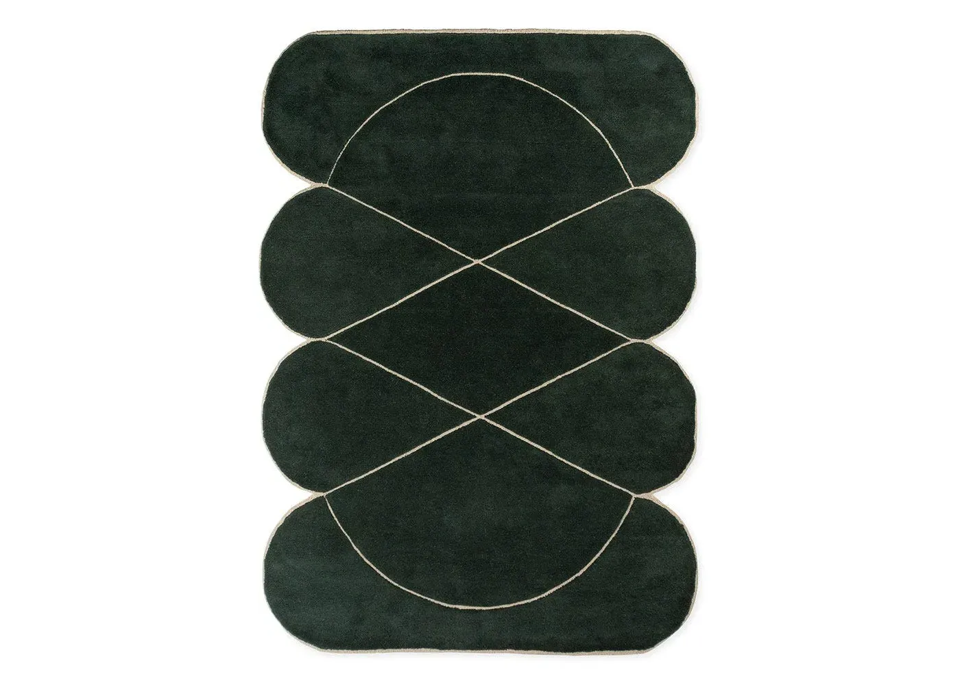 Compact Villemo Rug - Green image