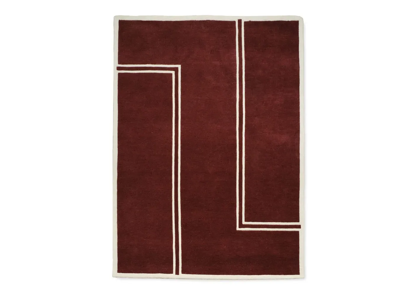 Large Verismo Rug - Burgundy
